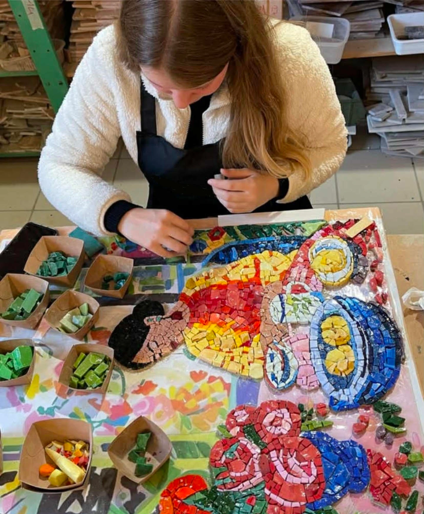 L'atelier — Scipione Mosaïque